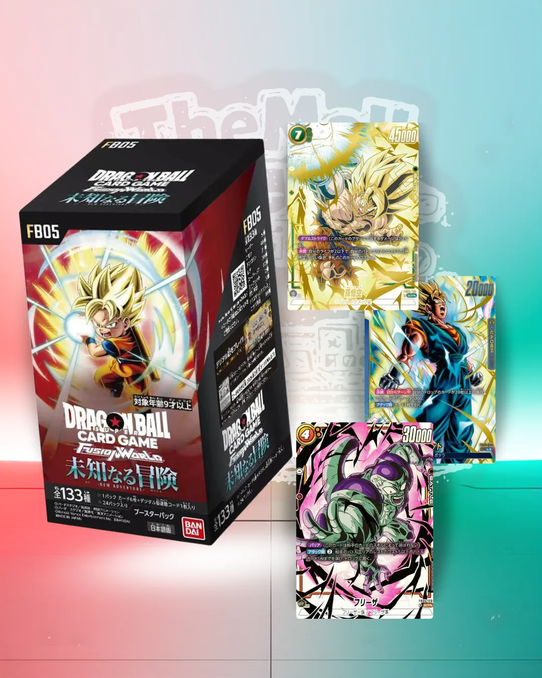 FB05 New Adventure Japanese Booster Box | Dragon Ball Fusion World