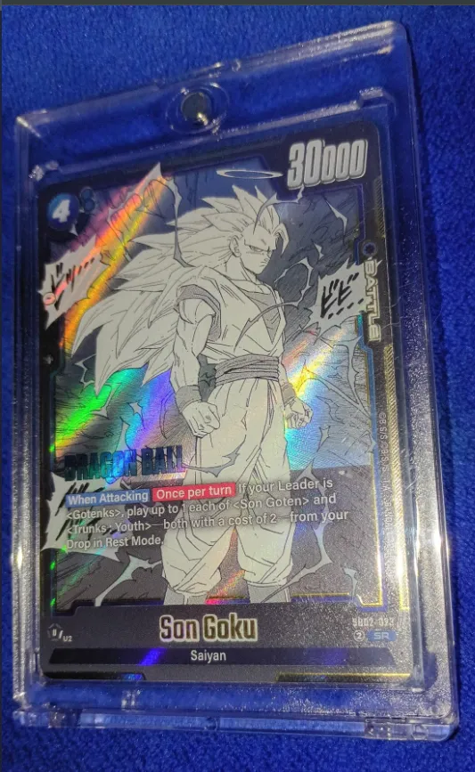 Son Goku SR (SB02-023) — Dragon Ball Super Card Game Fusion World Manga Booster 2