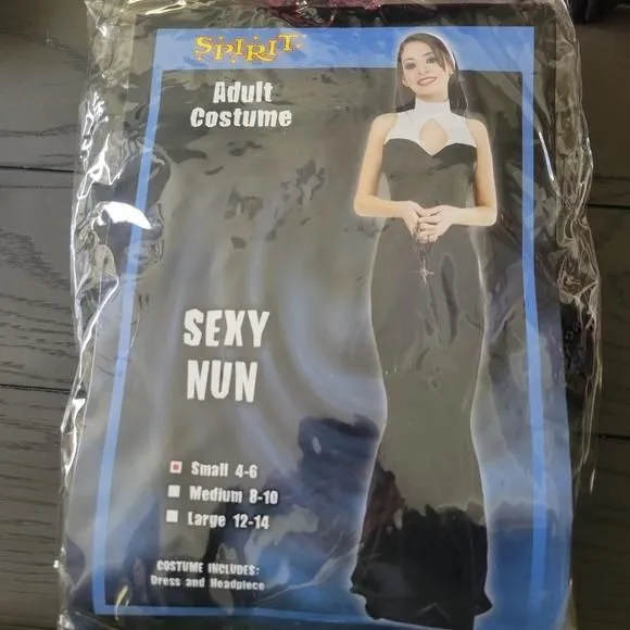 Product image for Sexy Nun Halloween costume spirit halloween size small