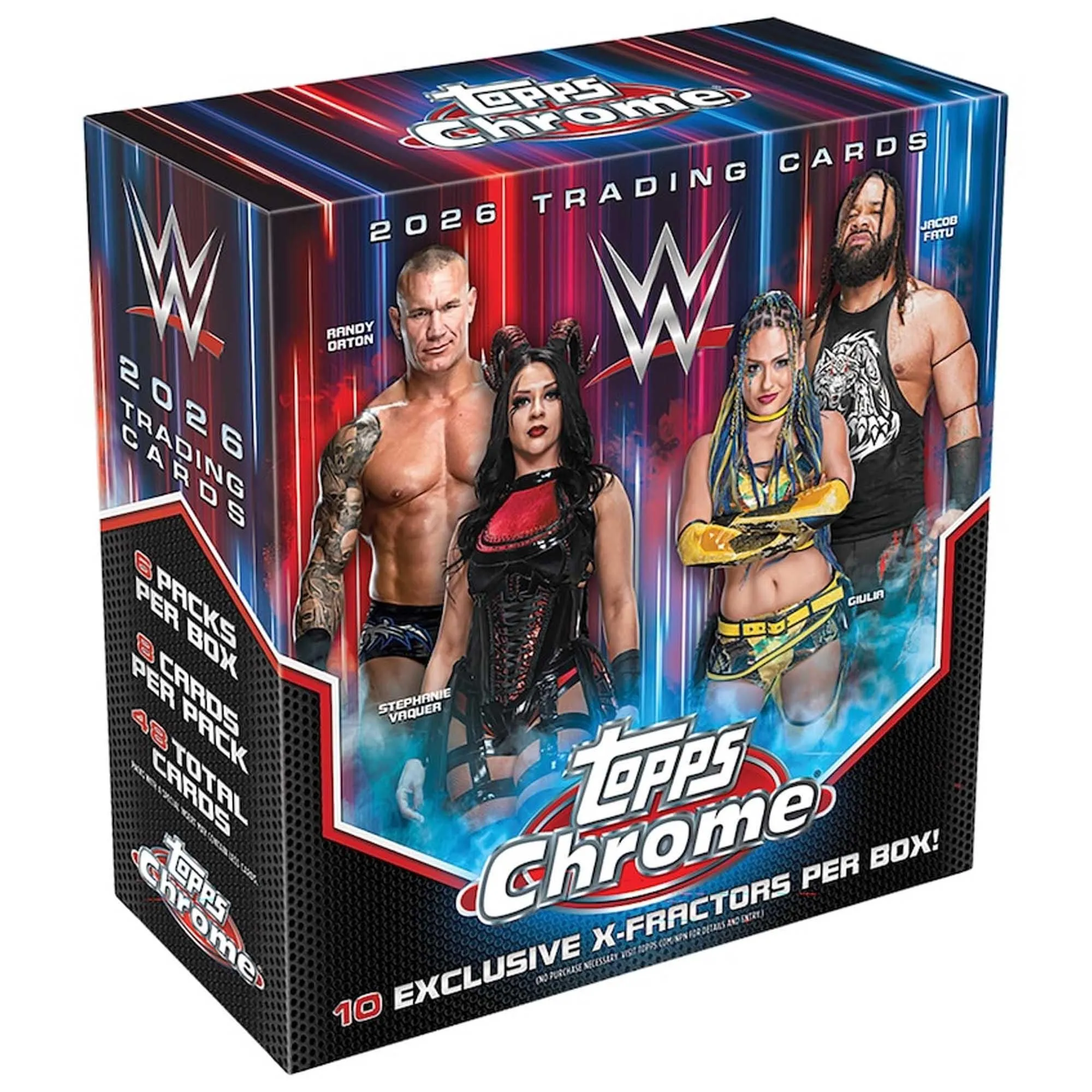 2026 Topps Chrome WWE Mega Box (SEALED)