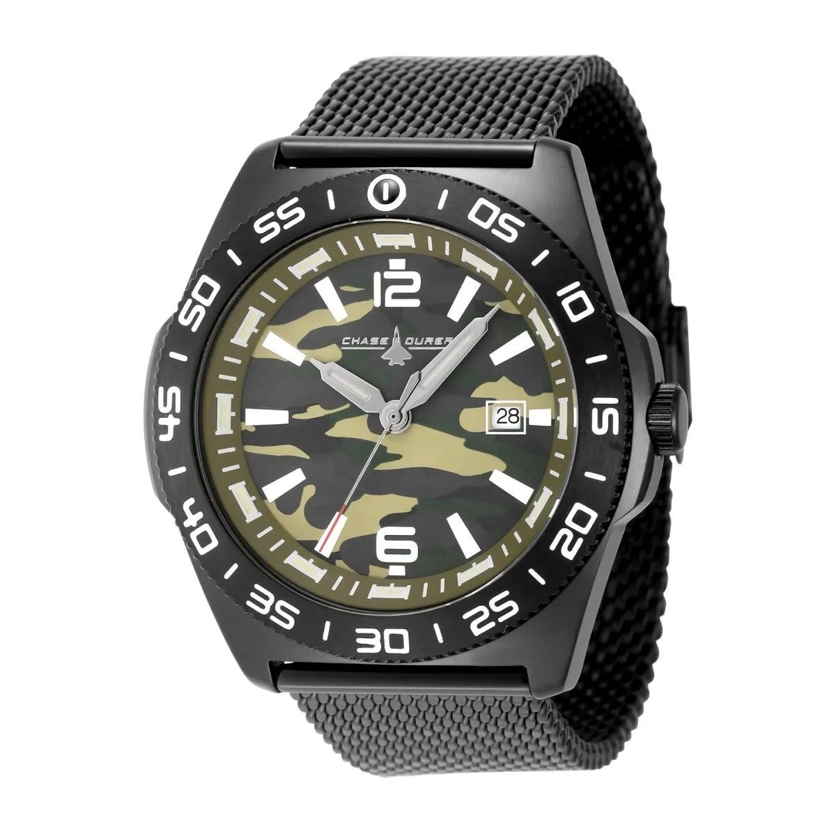 Chase Durer Men's Watch - 45mm, Black (CDW-0182)