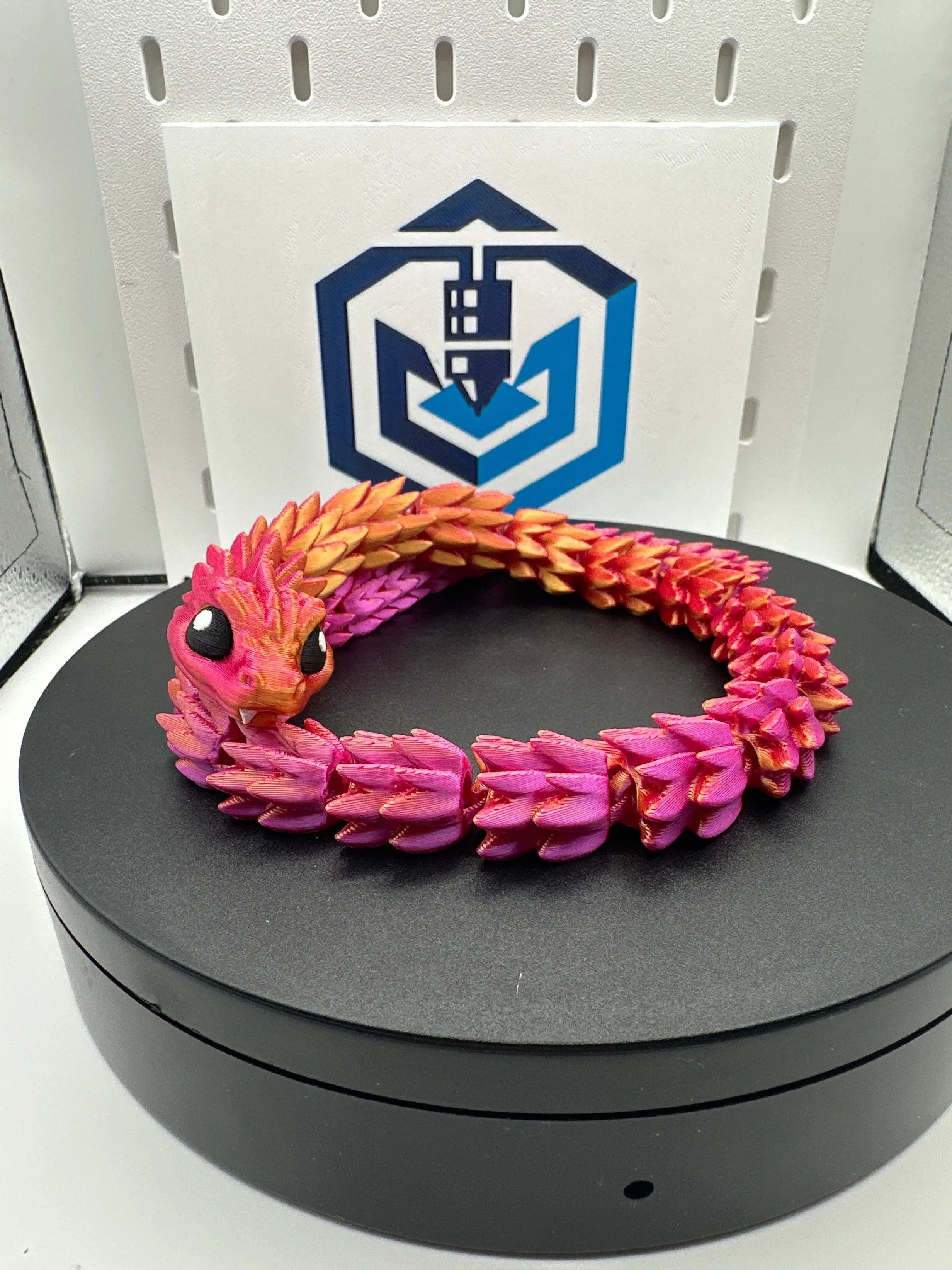 Snake pink/gold