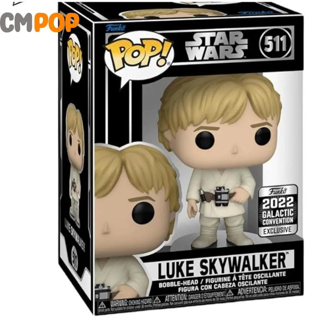 Luke Skywalker - #511 - Funko Pop! - Star Wars - 2022 Galactic Convention Exclusive