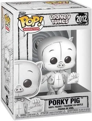 Looney Tunes: Sketched - Porky Pig - #2012- Funko Pop!