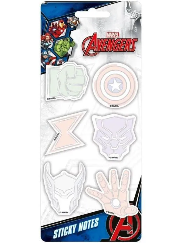 Avengers sticky notes