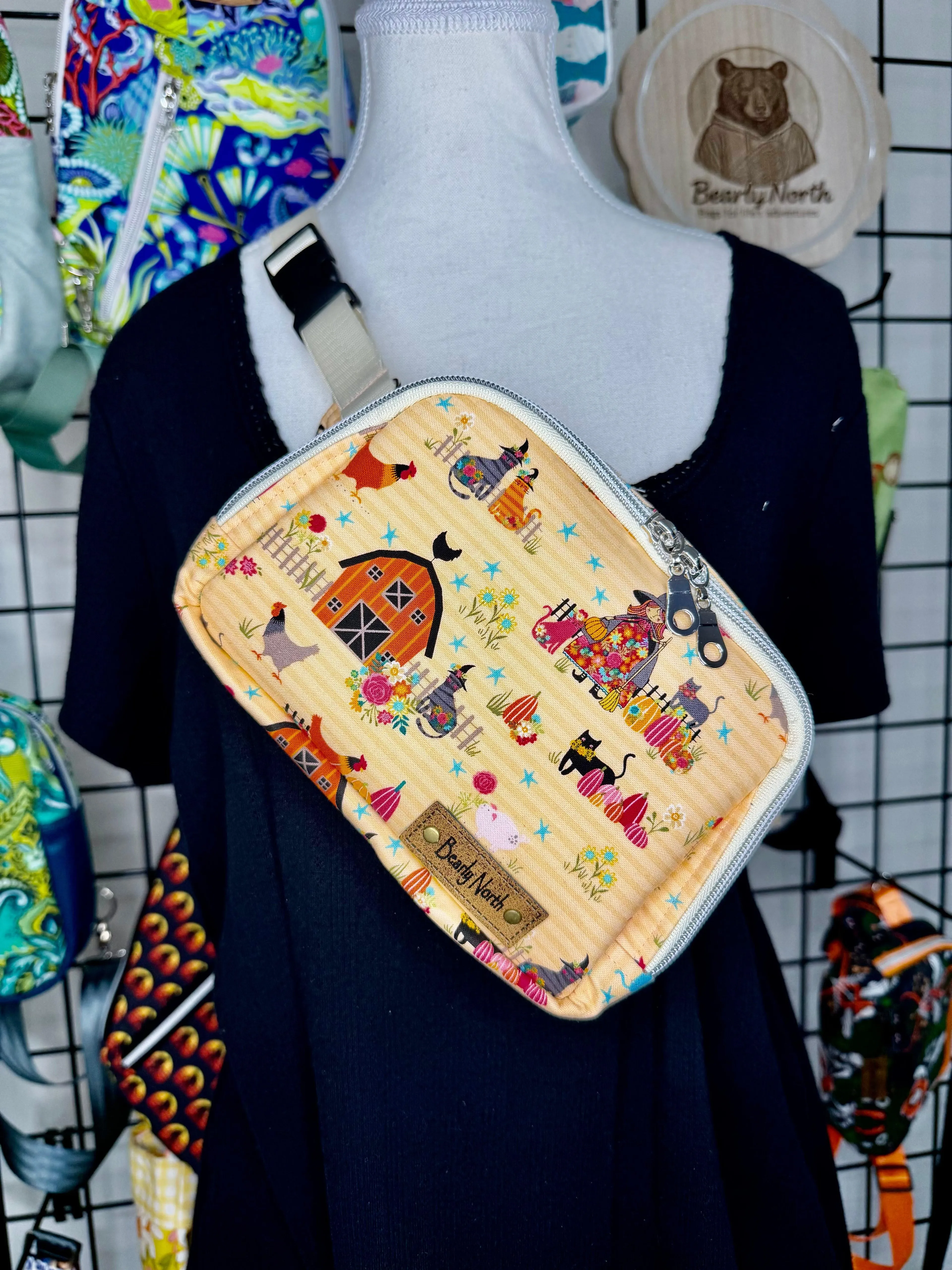 Kitty Loves Candy Small Louie Sling to Waist bag