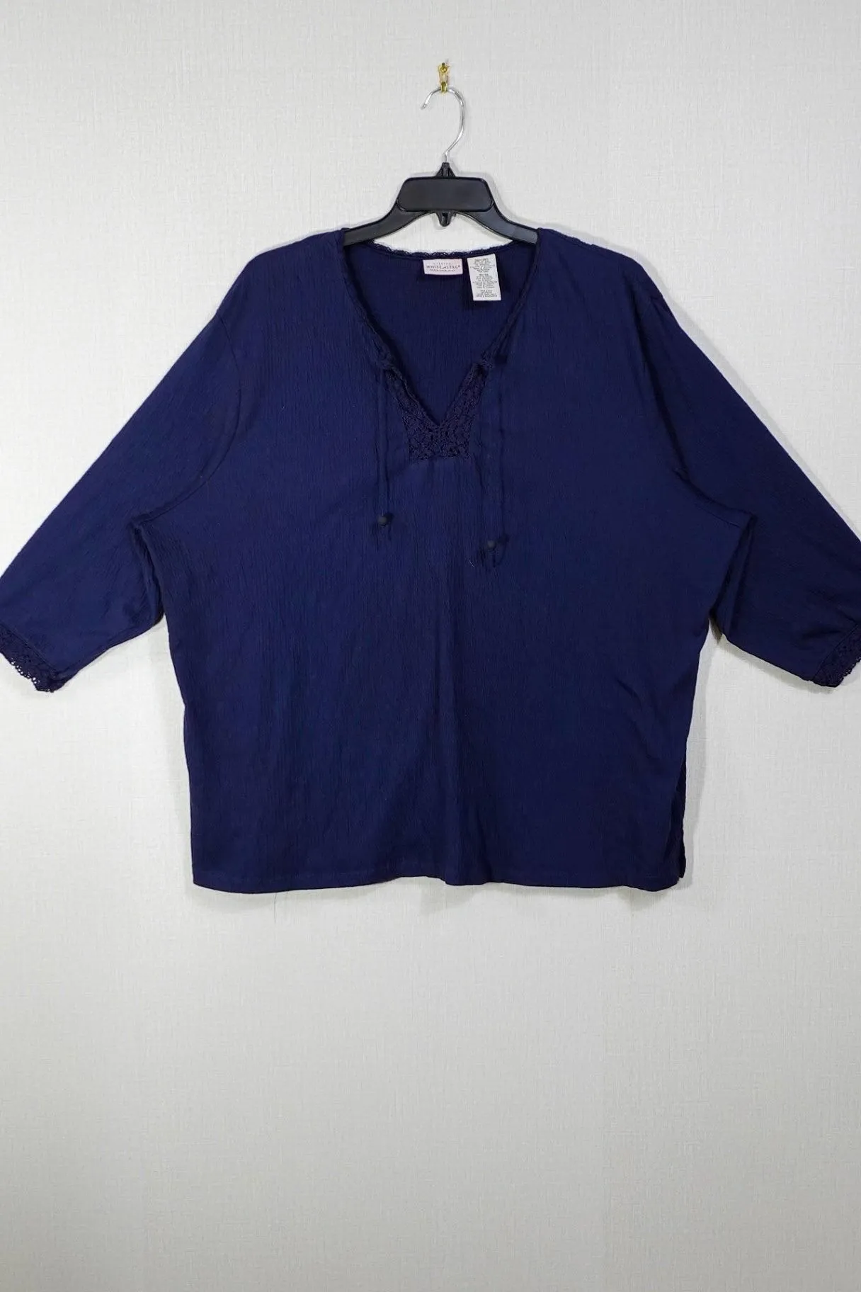 White Stag, 3/4 Sleeve Top, Size 26/28W