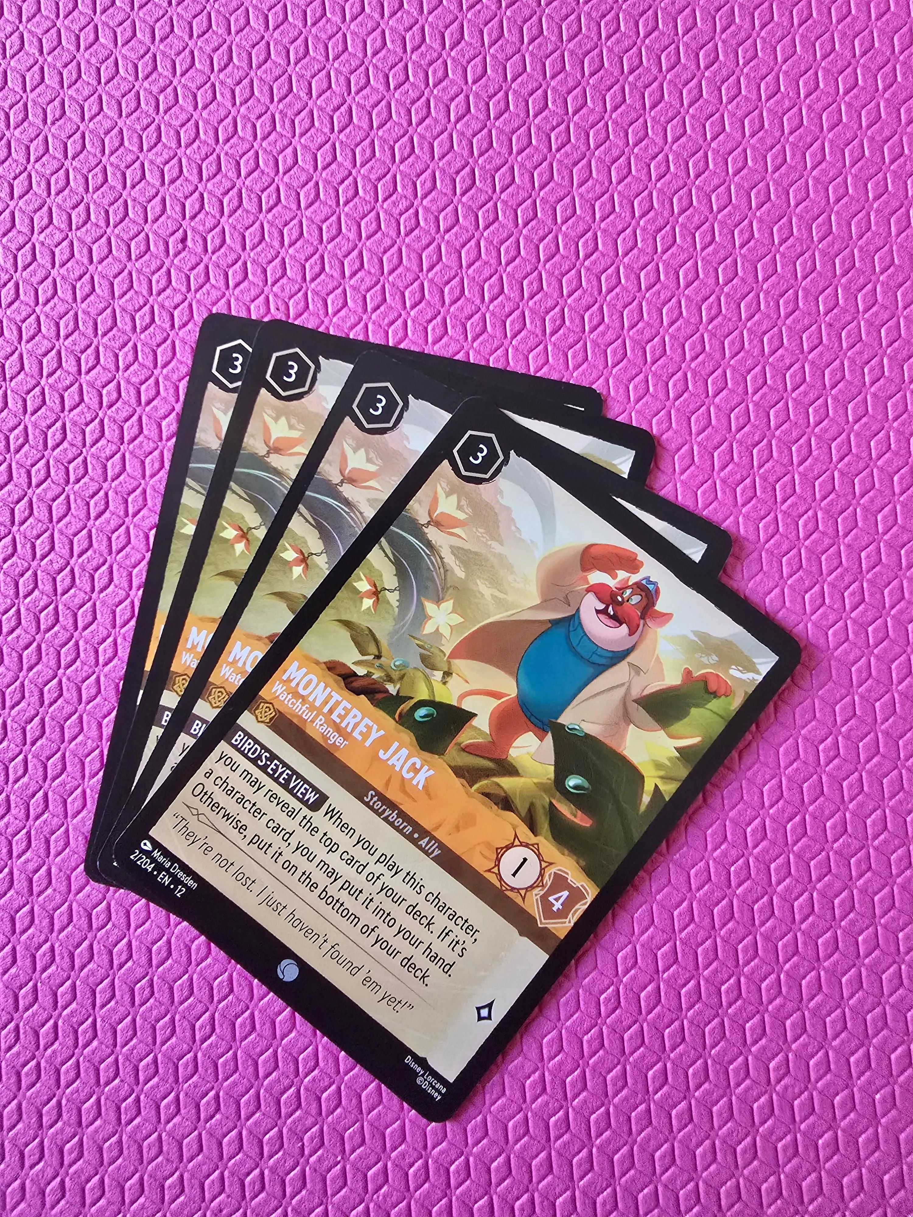 4x Monterey Jack - Watchful ranger