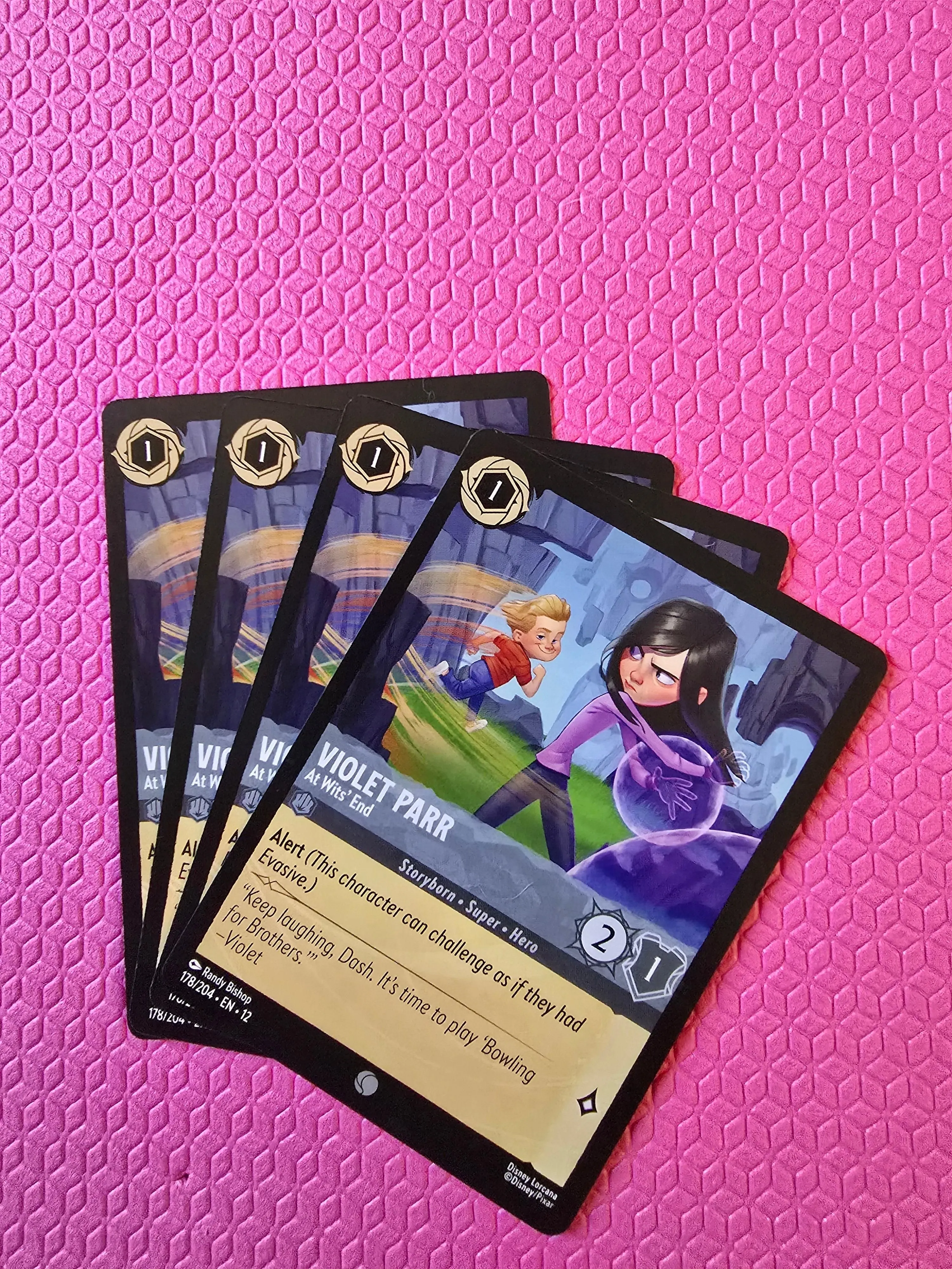 4x Violet Parr - At wits end