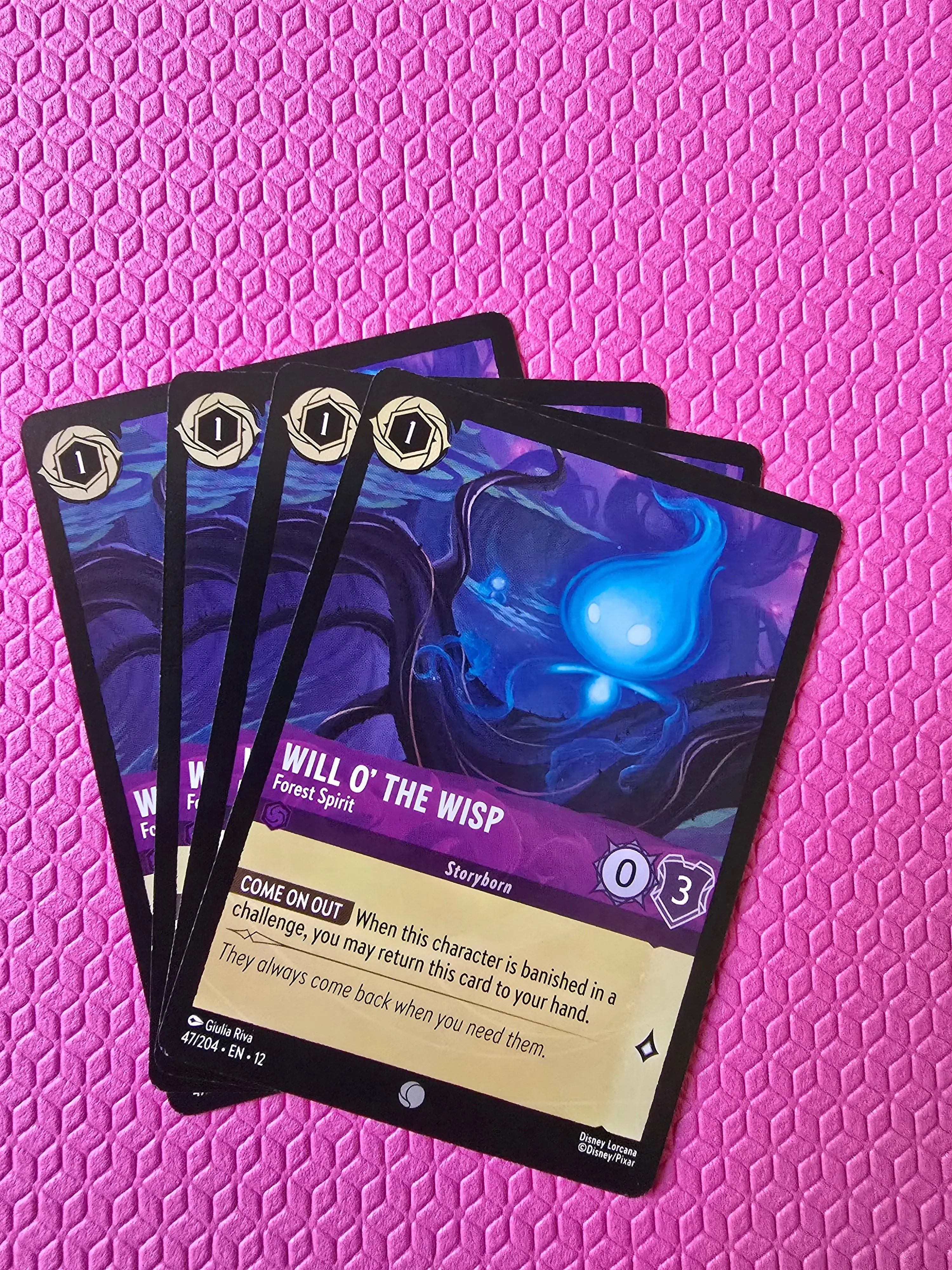 4x Will O' the wisp - Forest Spirit