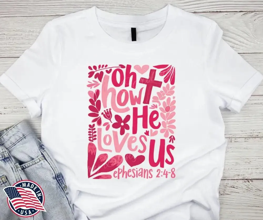 Oh How He Loves Us – Pink