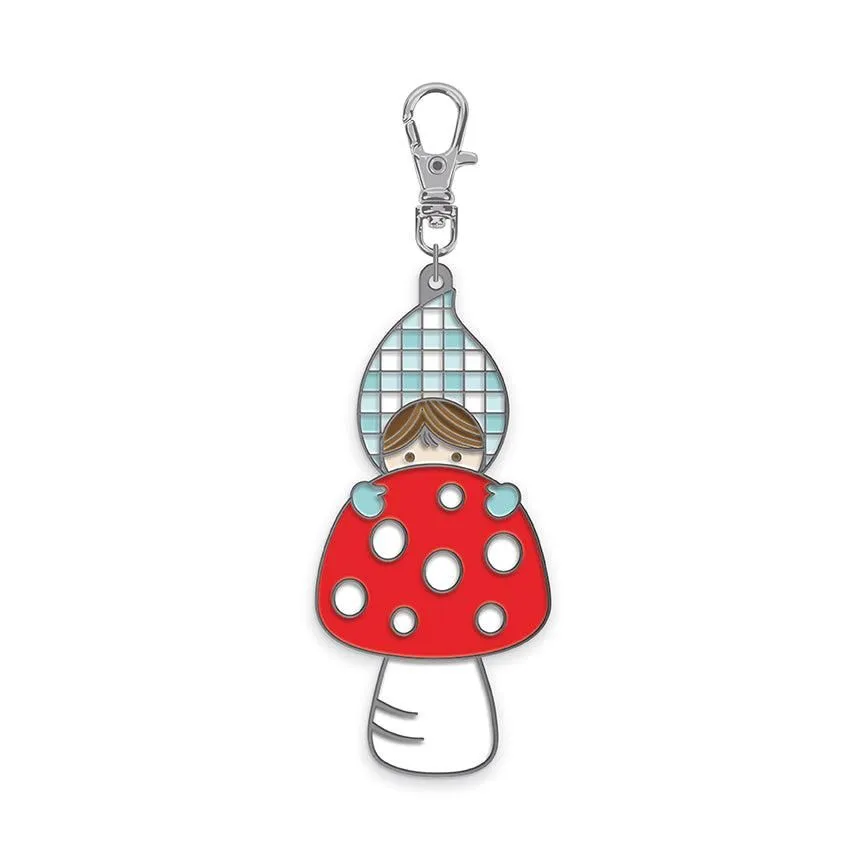 Tasha Noel Gnome Enamel Charm Riley Blake Designs ST-48386
