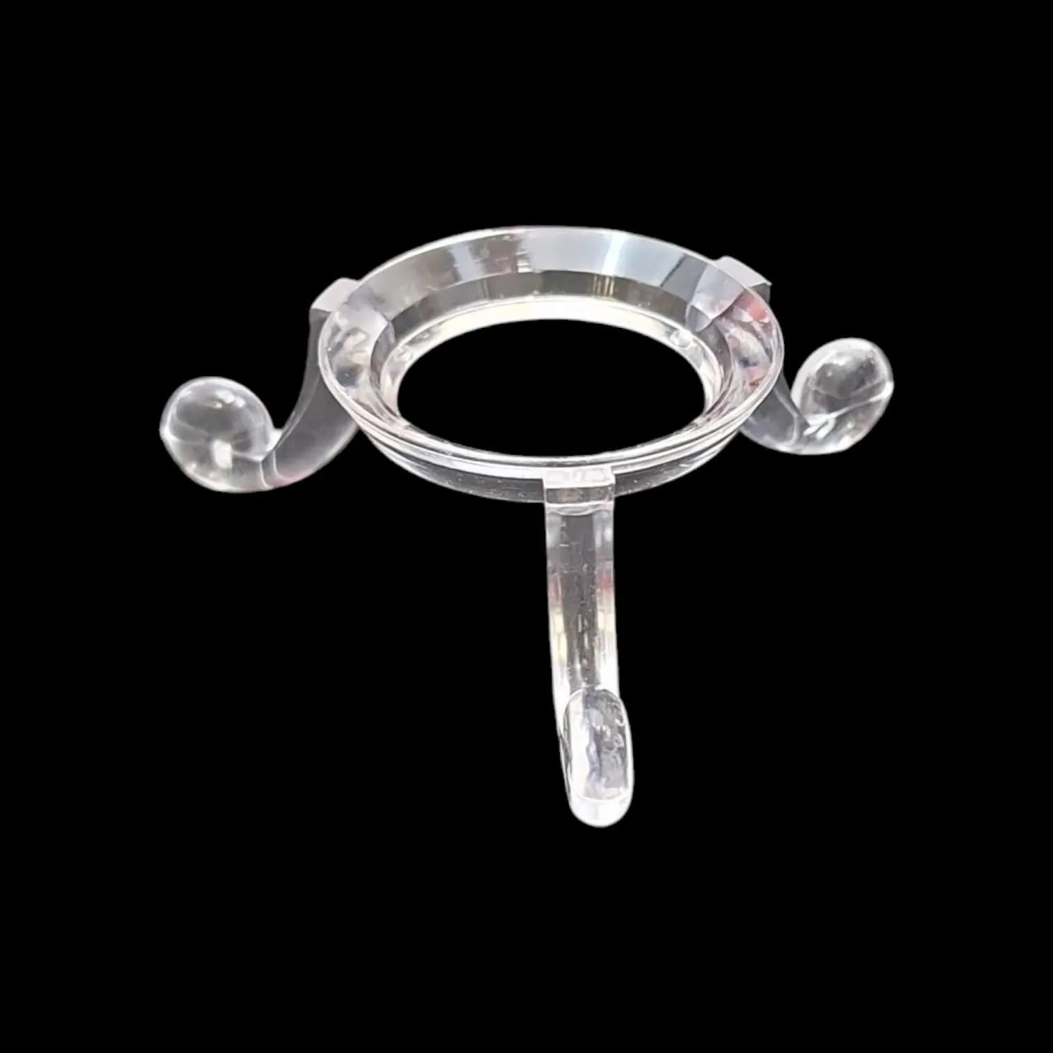 3-Leg Acrylic Sphere Stand – Clear Display Holder for Crystal Spheres & Eggs