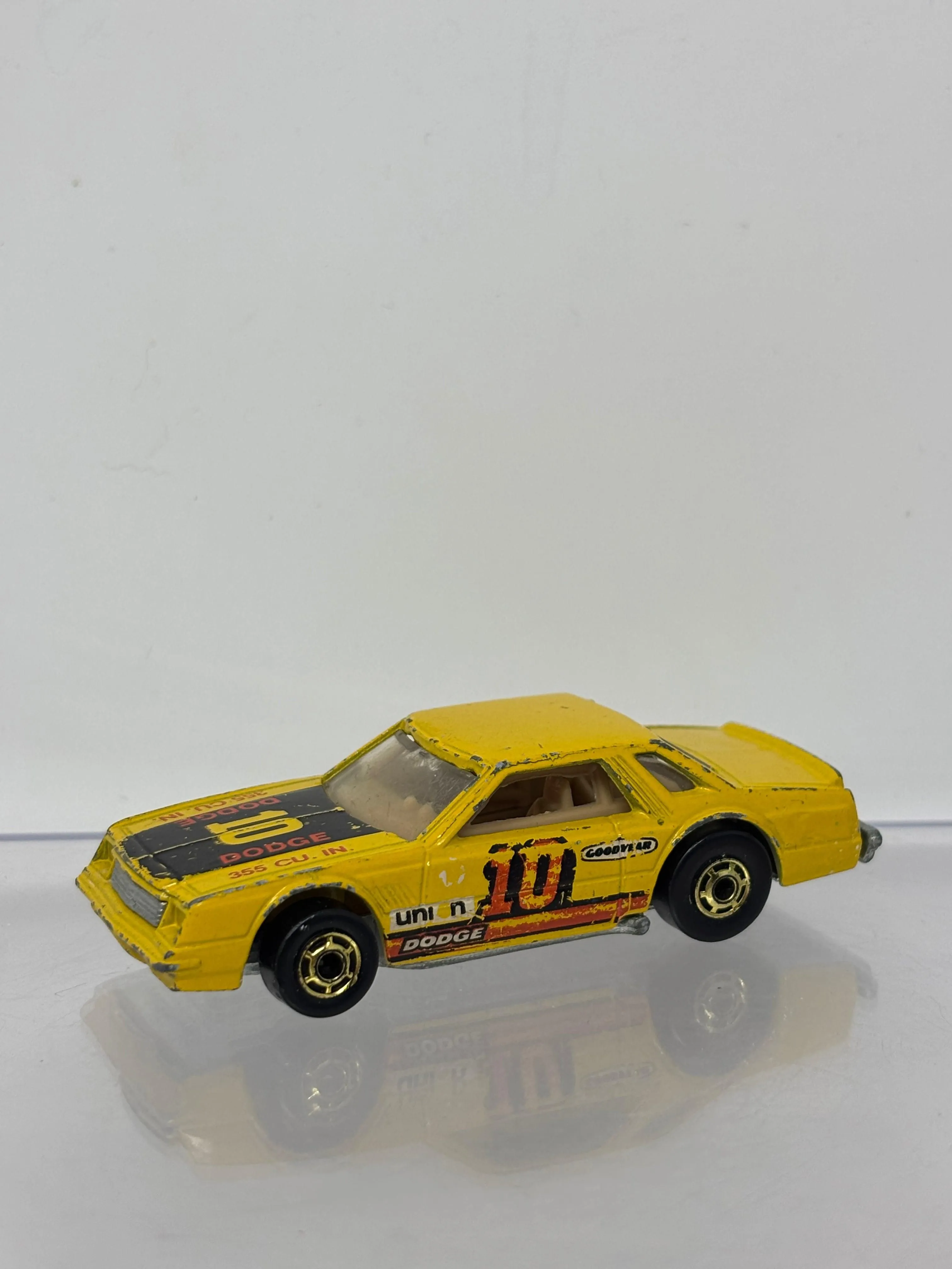 Loose Hot Wheels 1980 Hot Ones Dodge Mirada Stocker Yellow