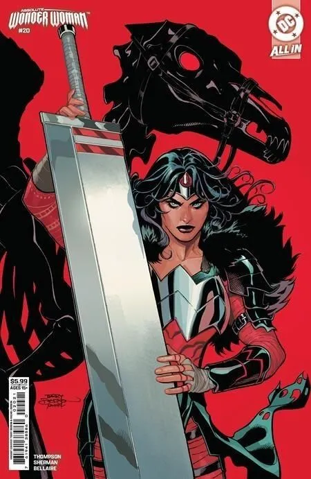 ABSOLUTE WONDER WOMAN #20 - TERRY DODSON COVER B VARIANT