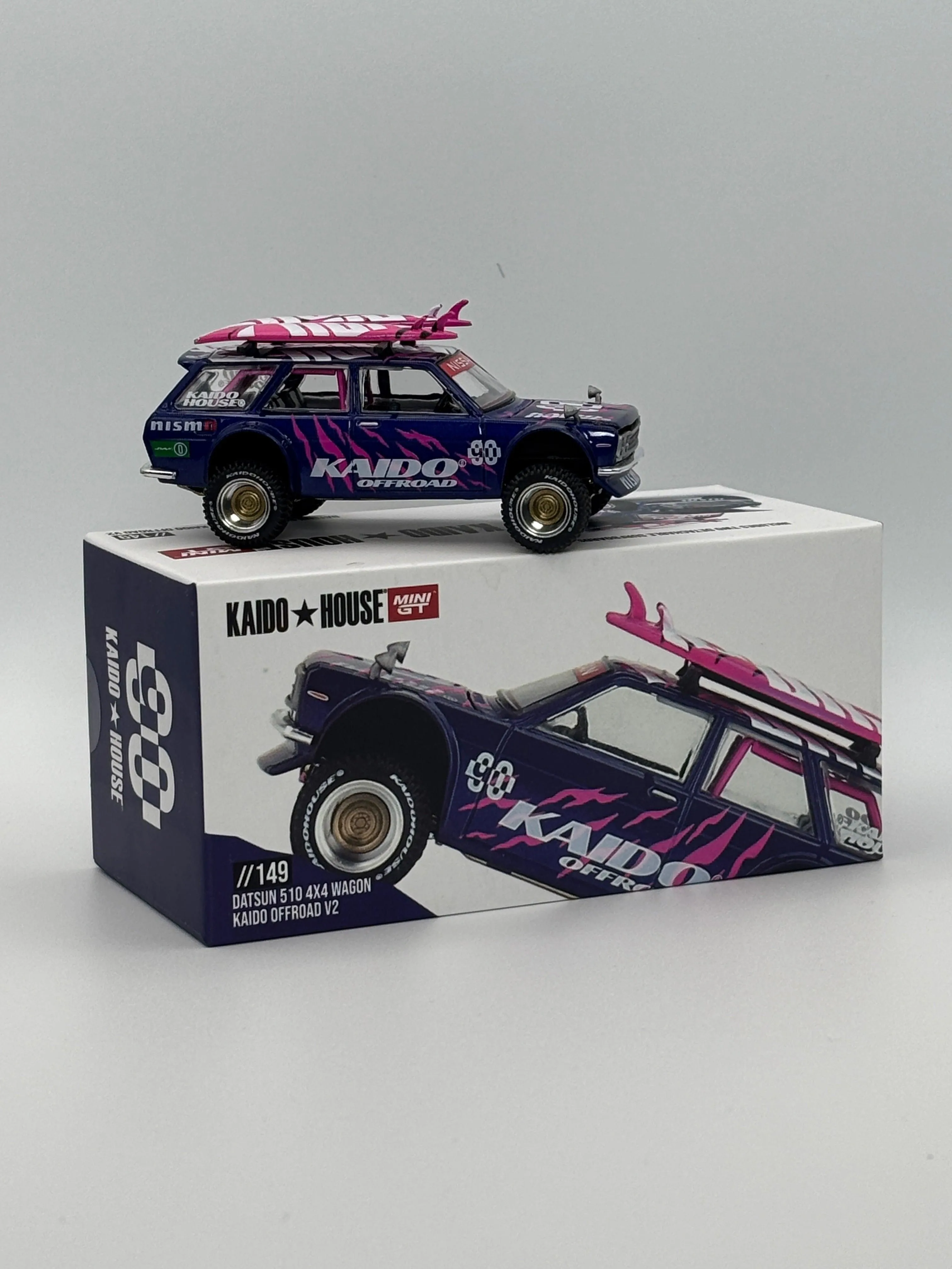 Kaido House Datsun 510 4x4 Wagon Kaido Offroad V2 KHMG149 Open