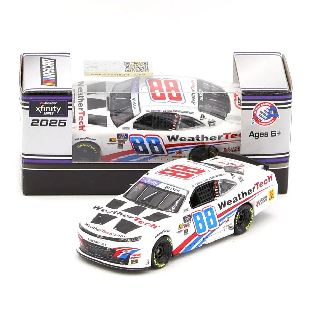 Connor Zilisch 2025 WeatherTech Portland Win 1:64 Nascar Diecast