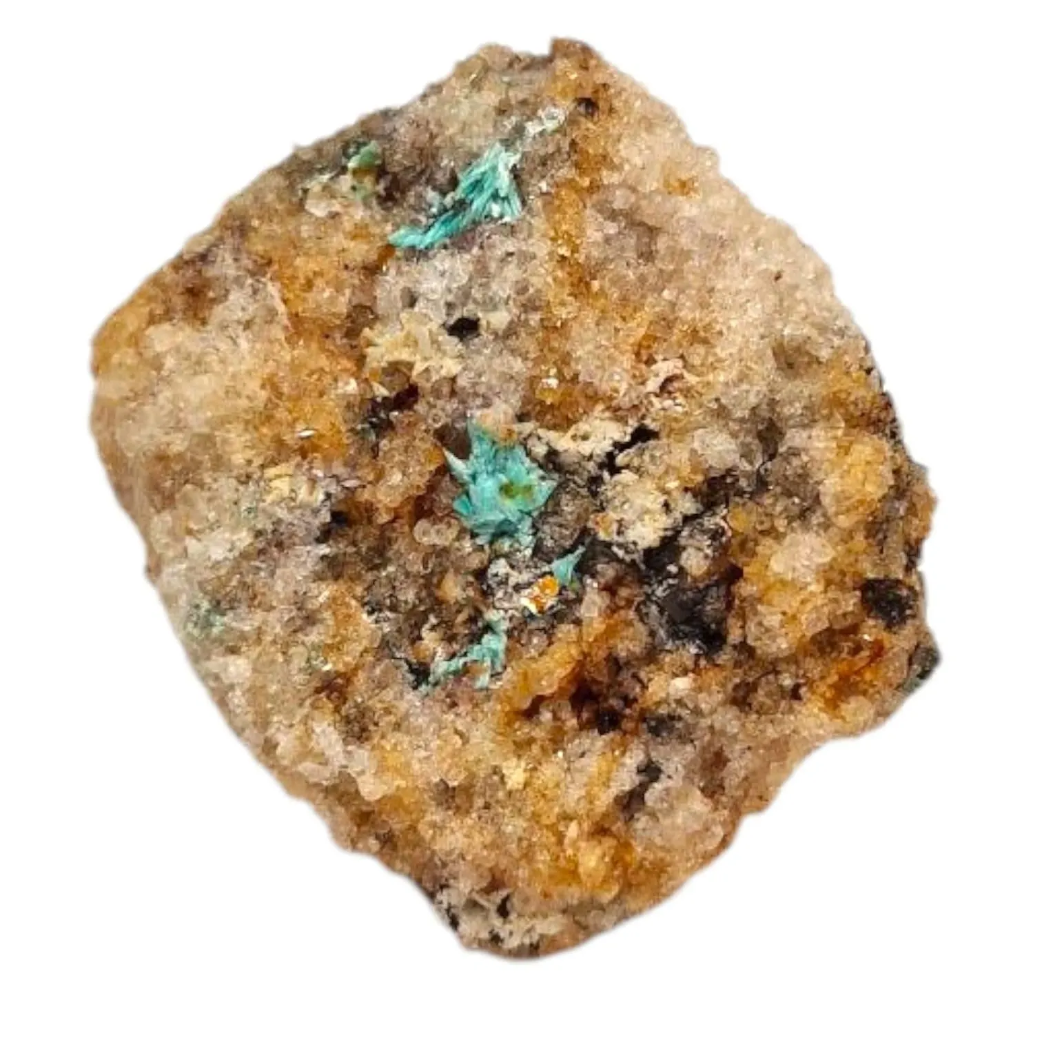 Aurichalcite Mineral Specimen – Wapping Mine, Matlock Bath, Derbyshire, UK
