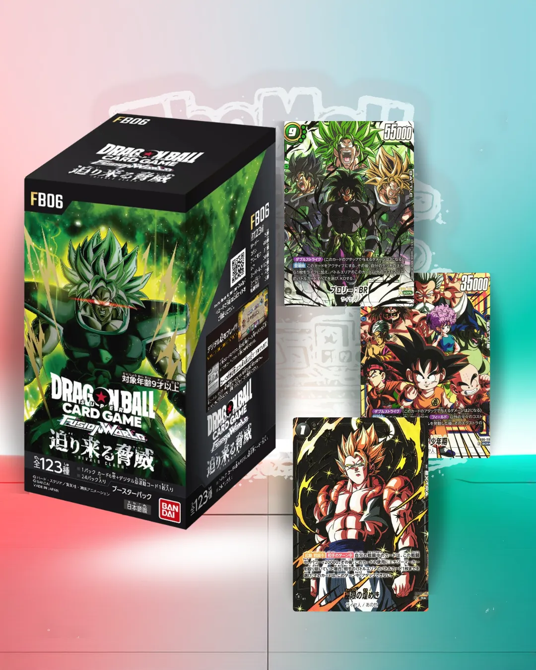 FB06 Rivals Clash Japanese Booster Box | Dragon Ball Fusion World