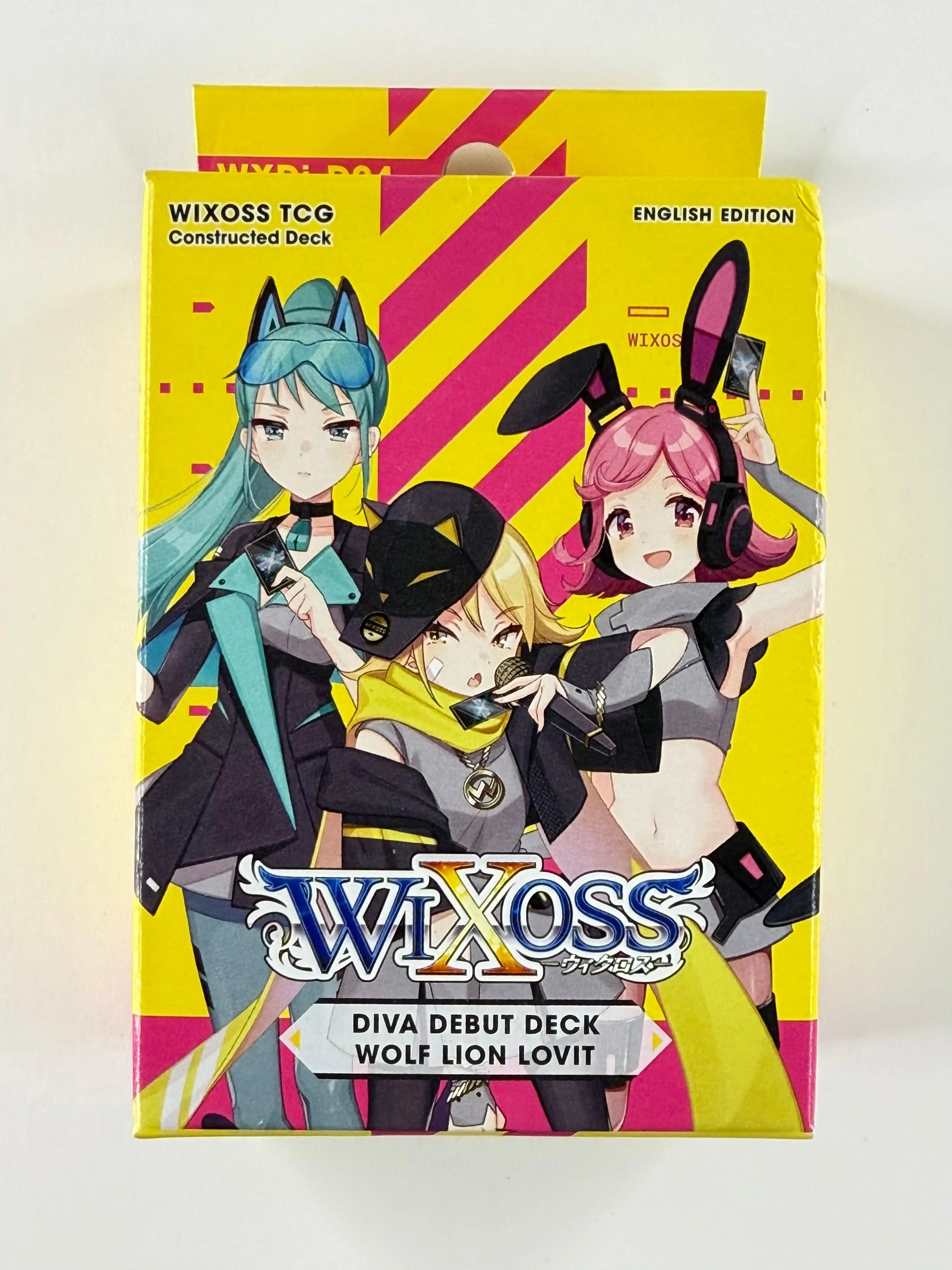WIXOSS ENGLISH WXDi-D04 DIVA DEBUT DECK "WOLF LION LOVIT"