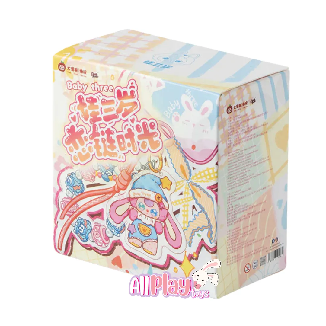 Baby Three Love Chain Time Keychain Series Blind Box