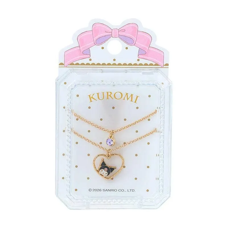 KUROMI Sanrio Characters Necklace Set