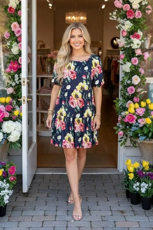 On/Off Should Floral Midi Dress