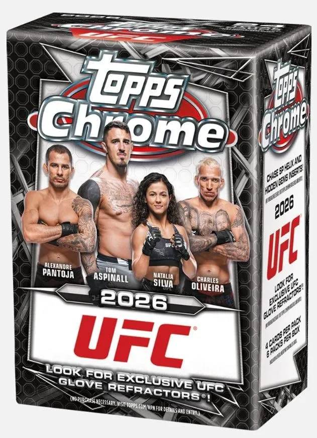 Sports - 2026 Topps Chrome UFC - Value Box