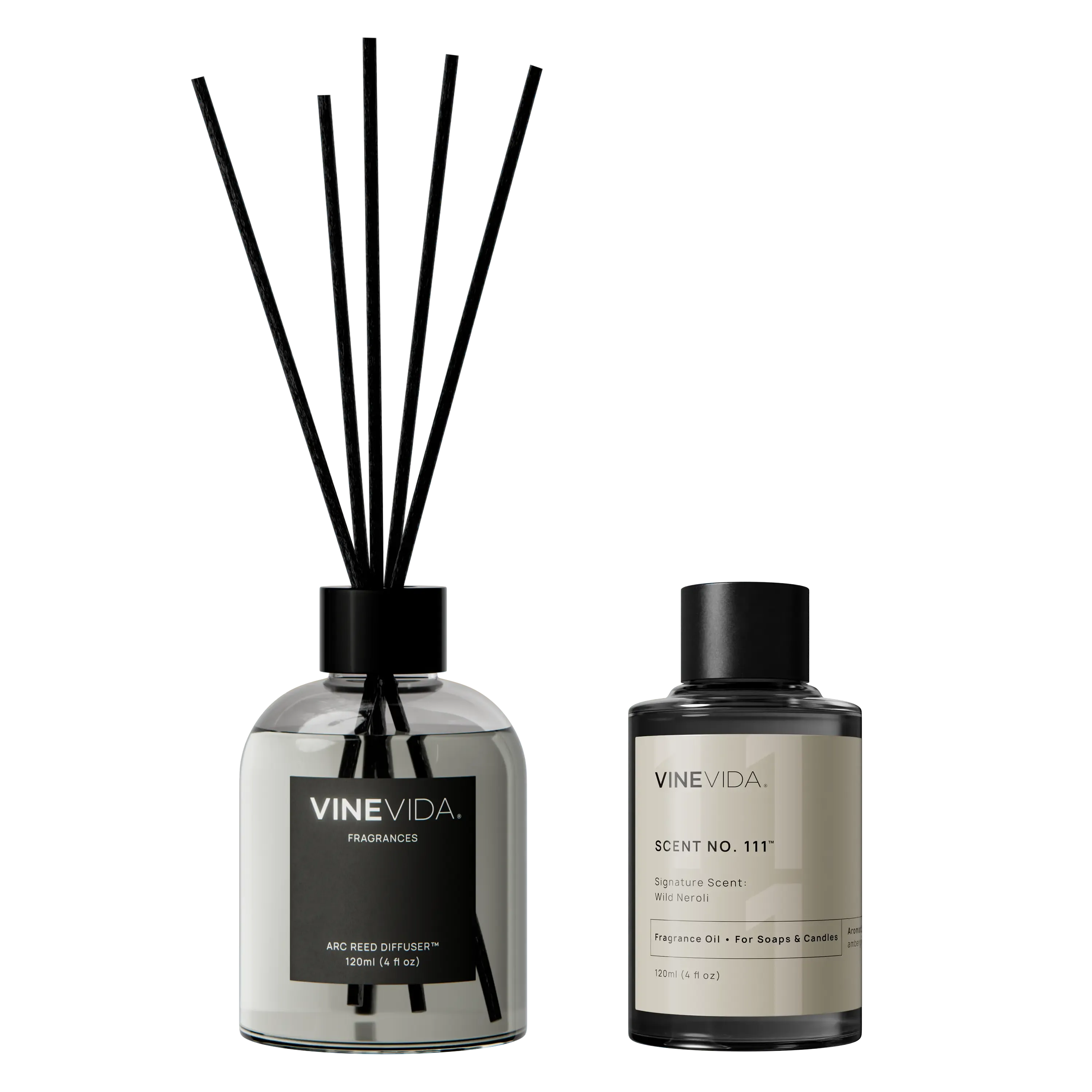 NO. 111 Reed Diffuser - Wild Neroli - Arc - Transparent - 120 mL