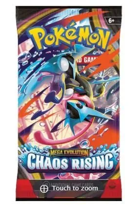 Pokemon - Mega Evolution - Chaos Rising - Booster Pack Asst