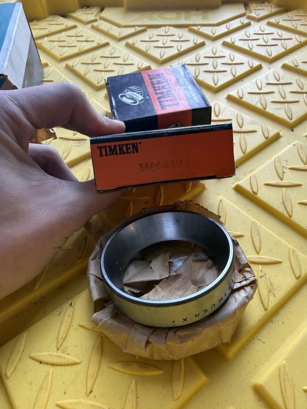 Timken M86610 Tapered Roller Bearing Cup Outer Race New Made In USA