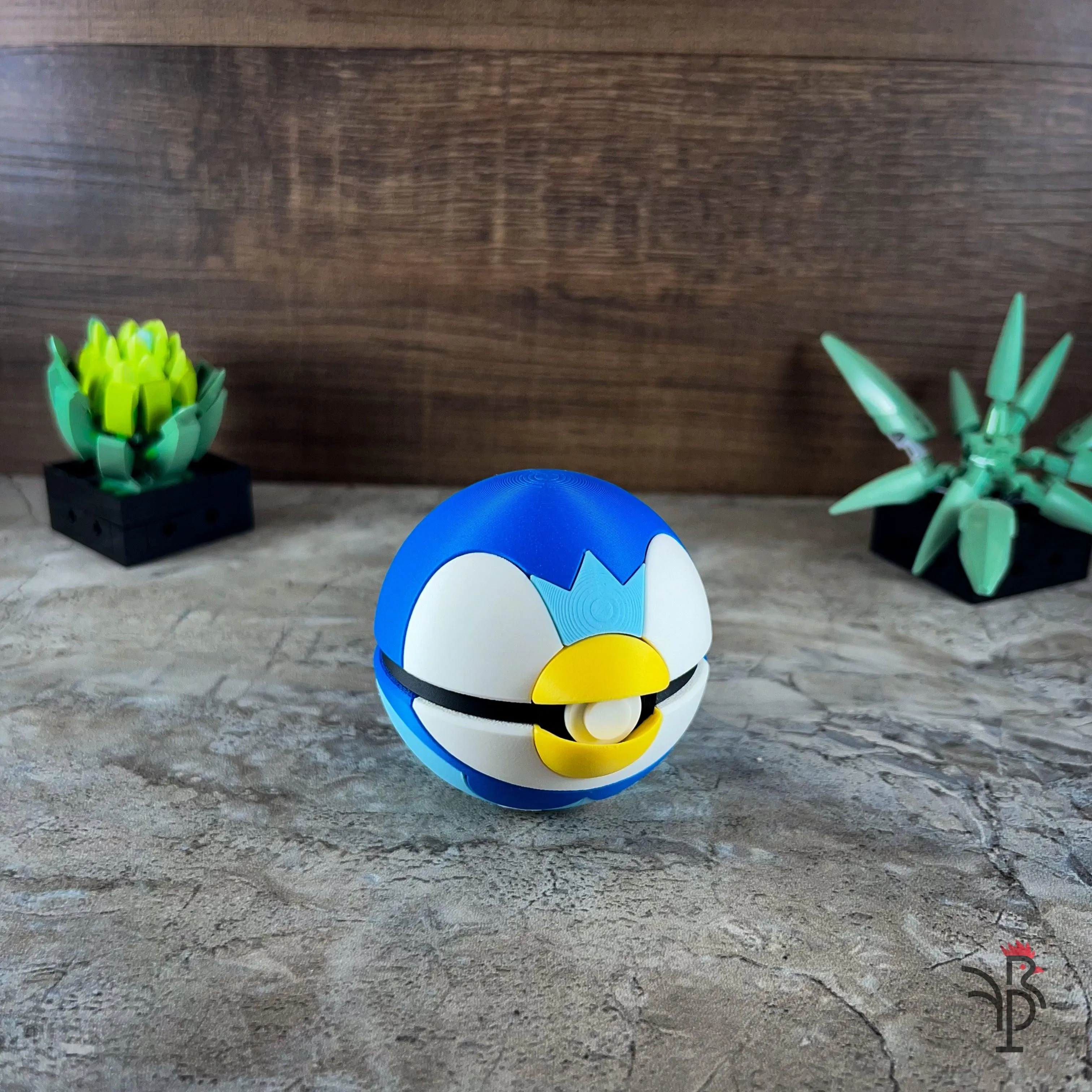 #0393 - Piplup Inspired Monster Ball