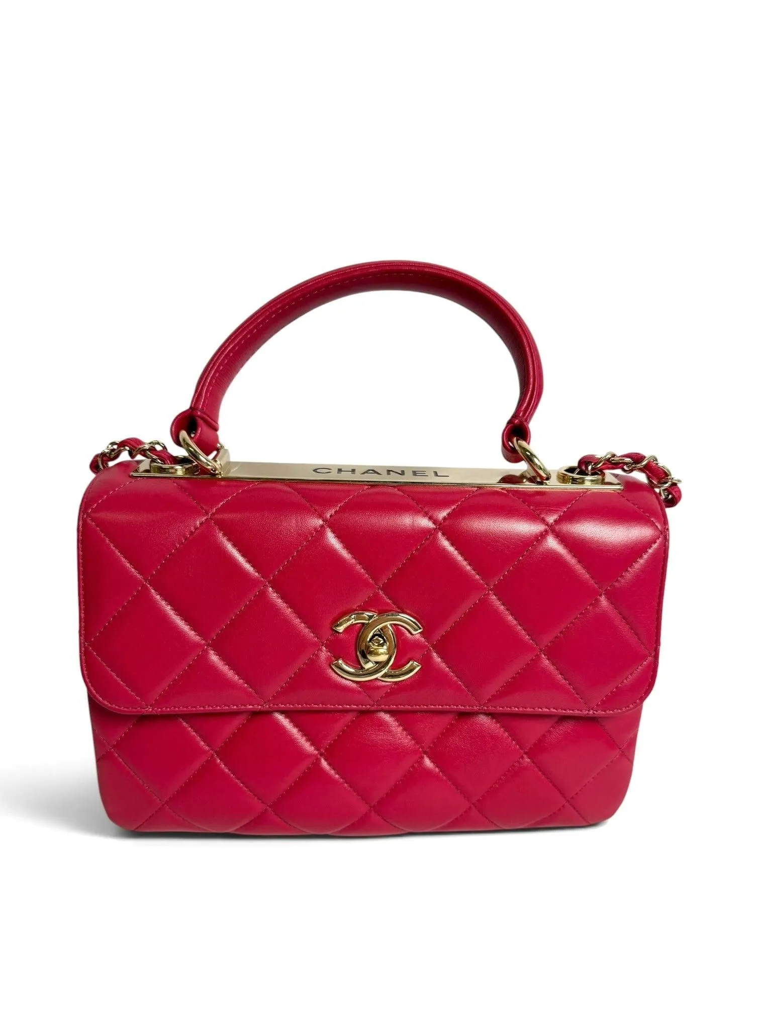 Chanel Trendy CC Lambskin Small Pink