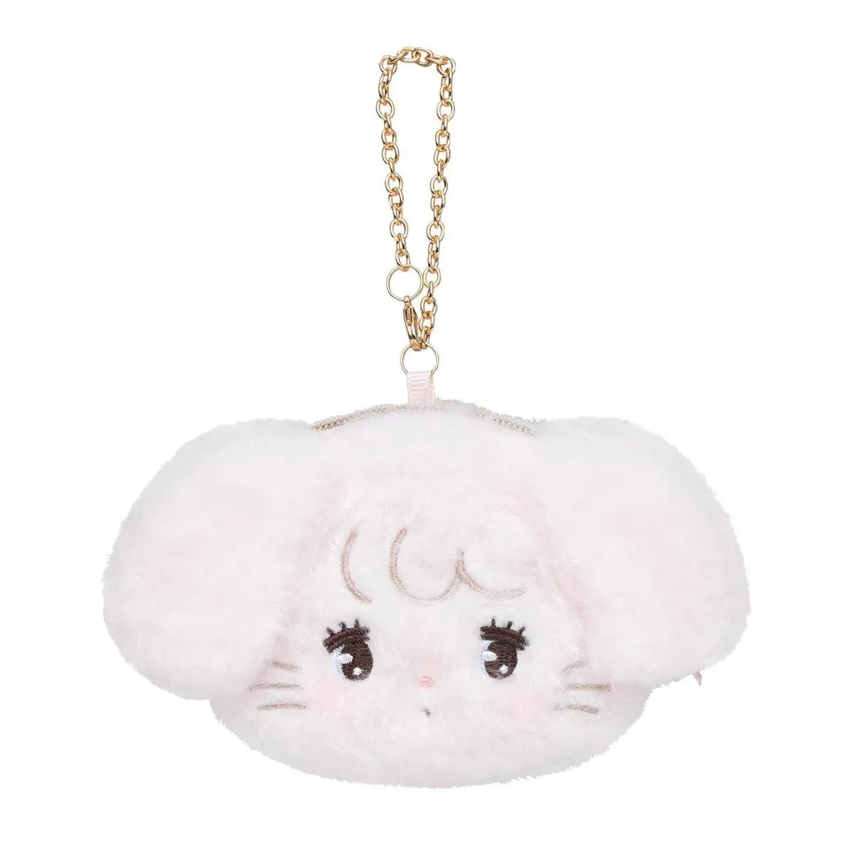 CAMMY (Bunny) mikko illustrations "Lil ala mode" Shell Shaped Face Mini Pouch Keychain