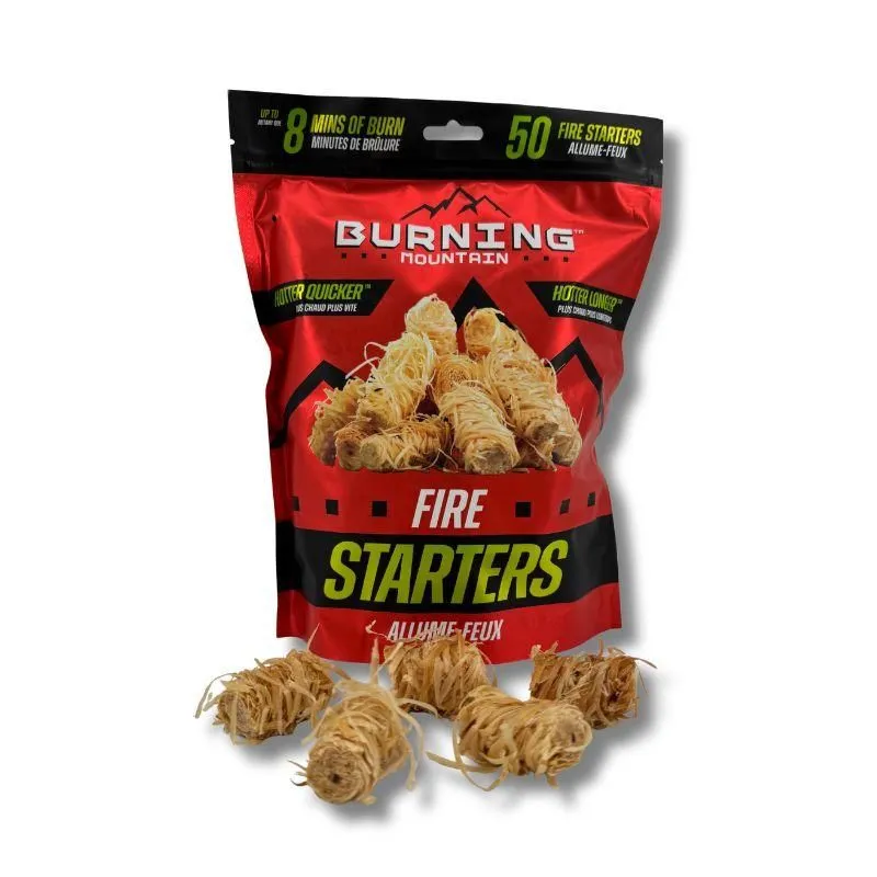 Burning Mountain Fire Starters (50-Count)