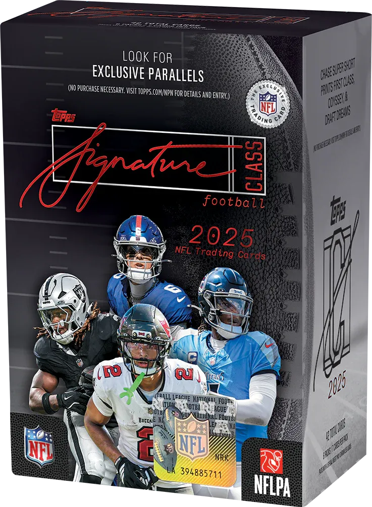 2025 Topps Signature Class Football Value Box