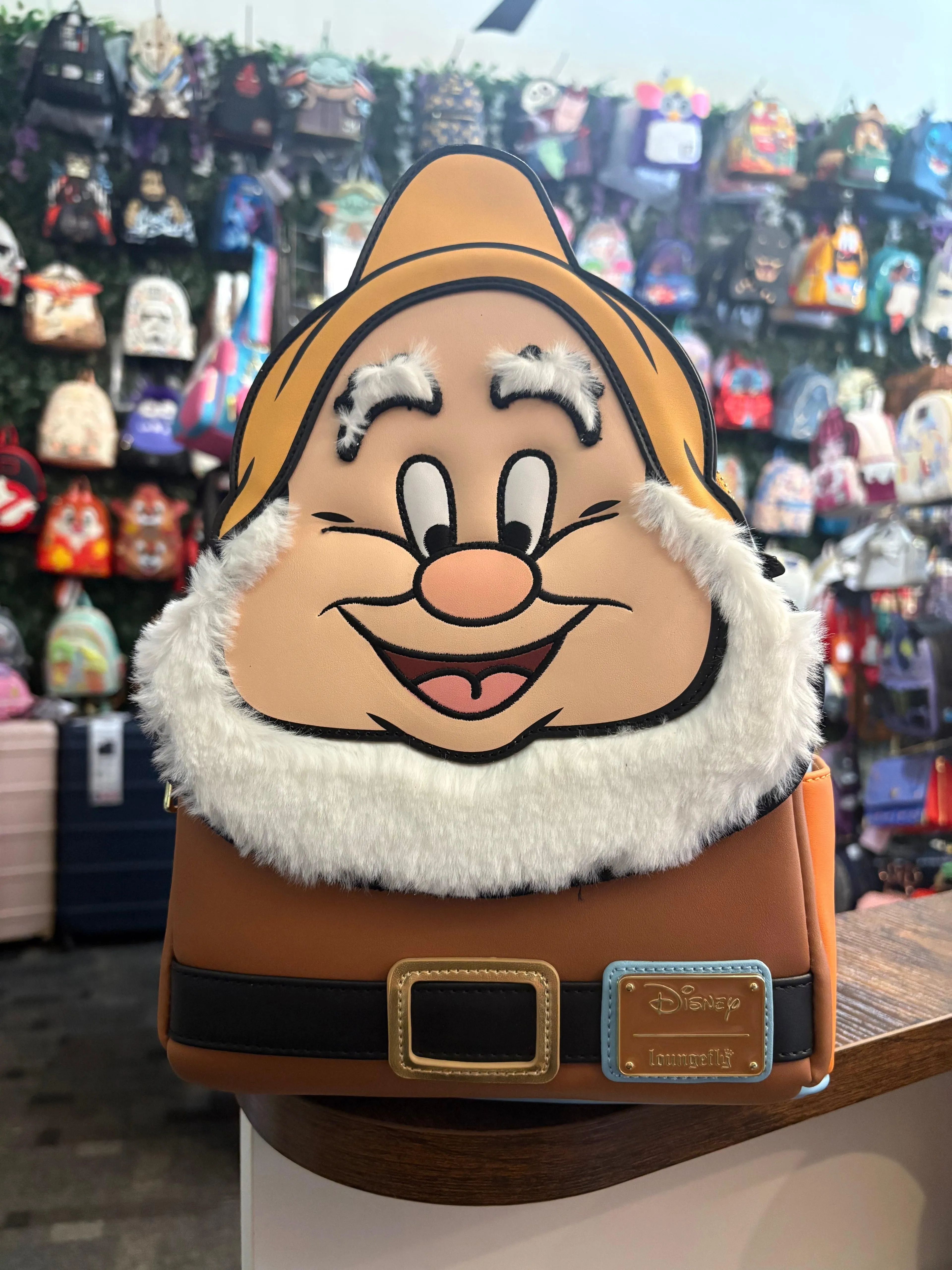 Loungefly Disney Snow White Happy Mini Backpack