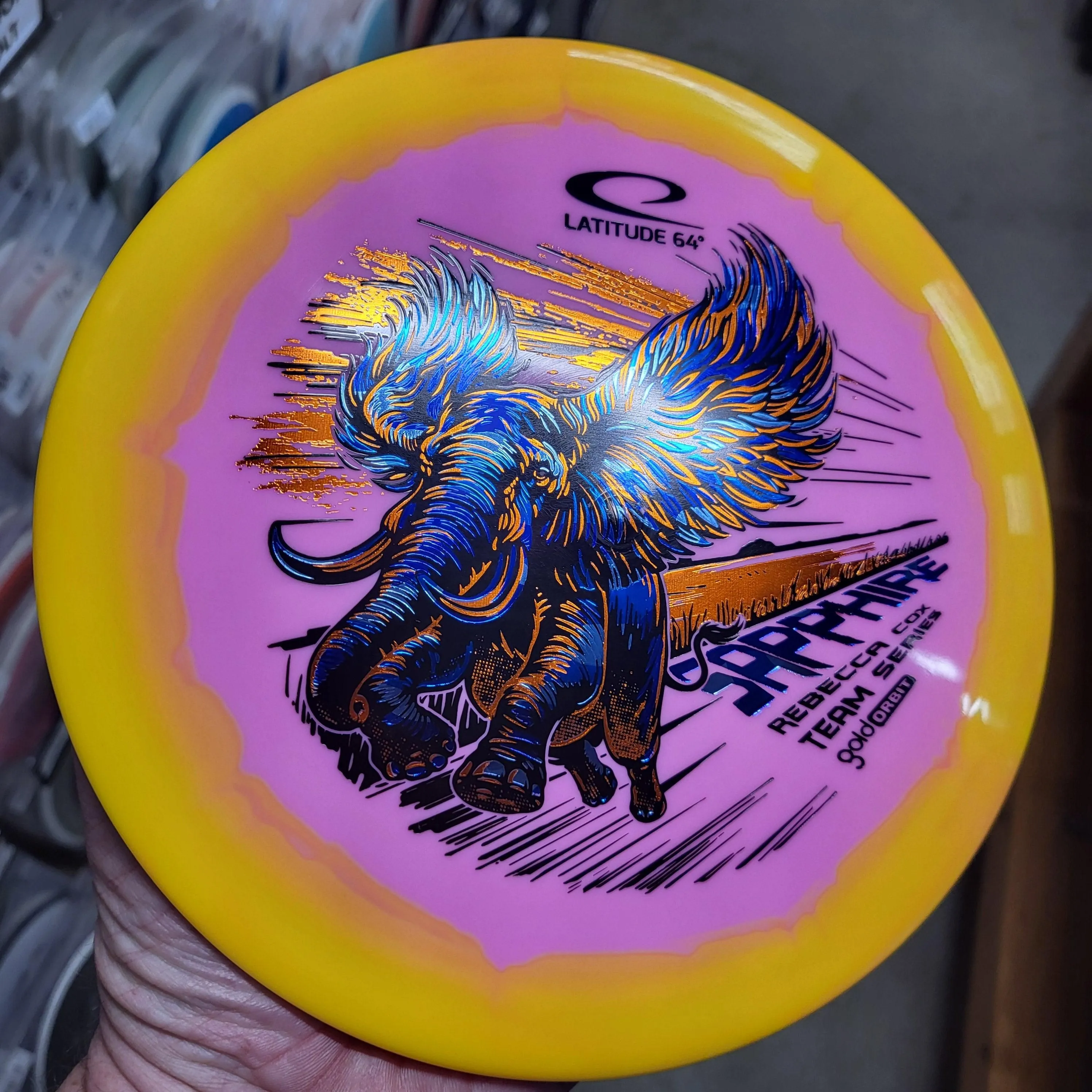 Latitude Sapphire Gold Orbit TS