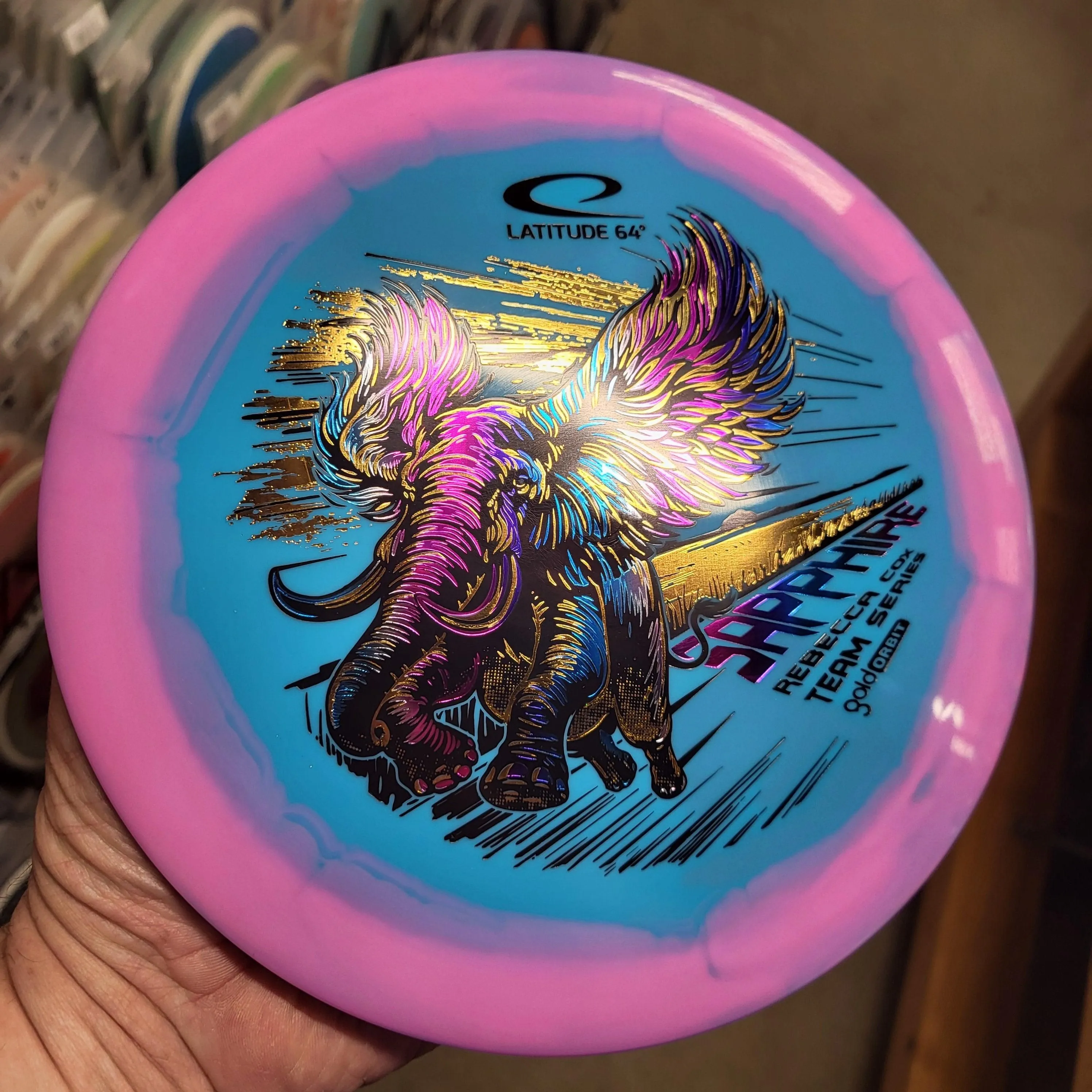 Latitude Sapphire Gold Orbit TS