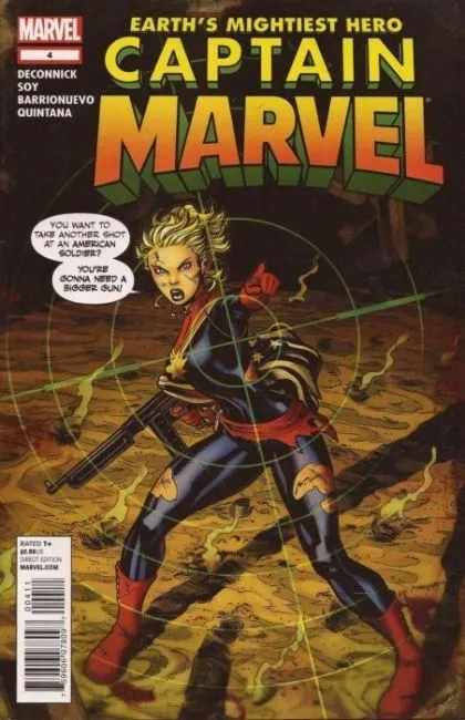 Captain Marvel, Vol. 8 #4 – Out of Sight...Out of Time? (Ed McGuinness Regular)