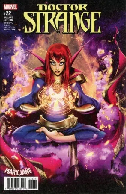 Doctor Strange, Vol. 4 #22C (Variant Francisco Herrera & Fernanda Rizo Mary Jane Cover)