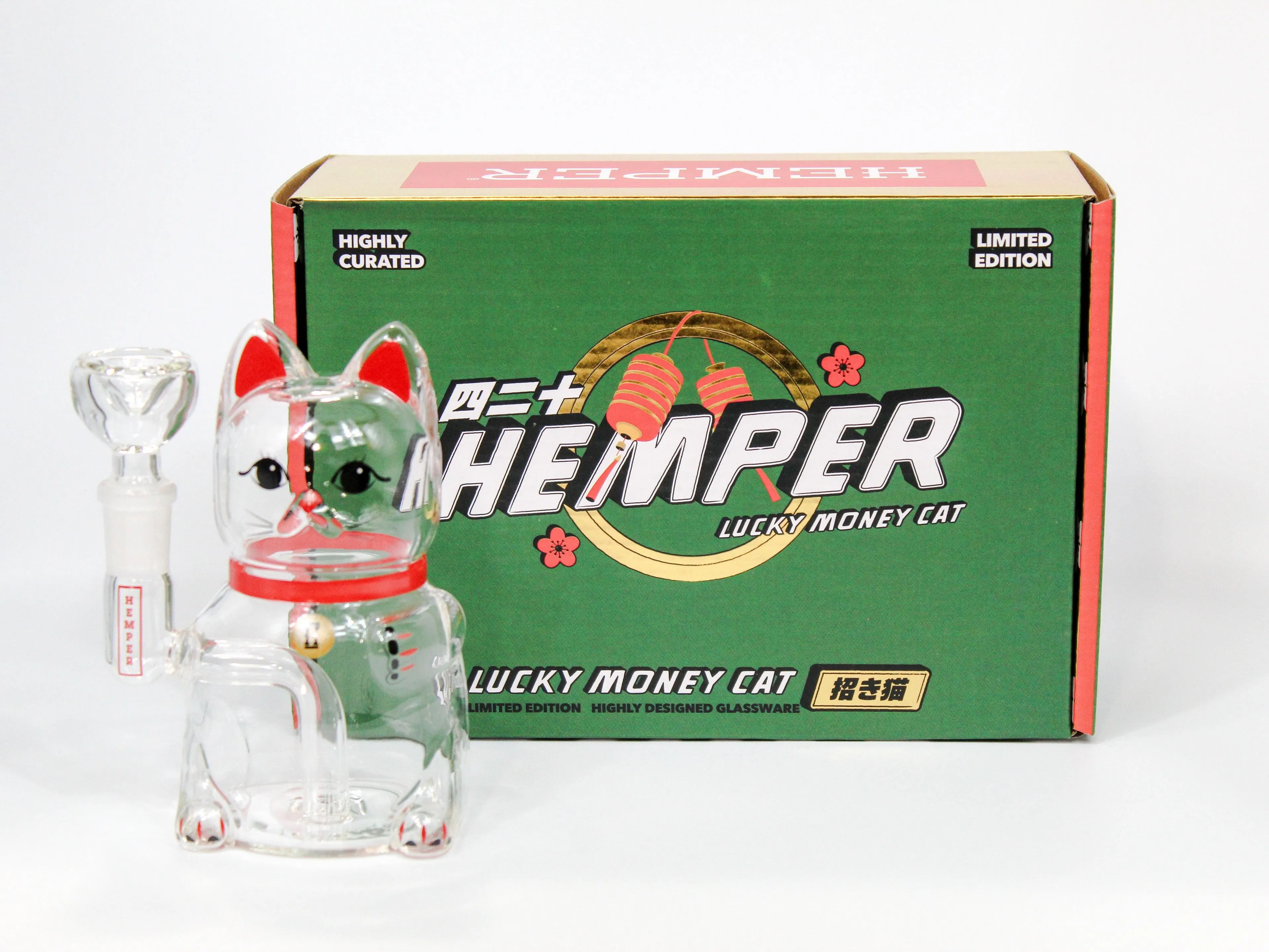 Hemper Lucky Money Cat Bong