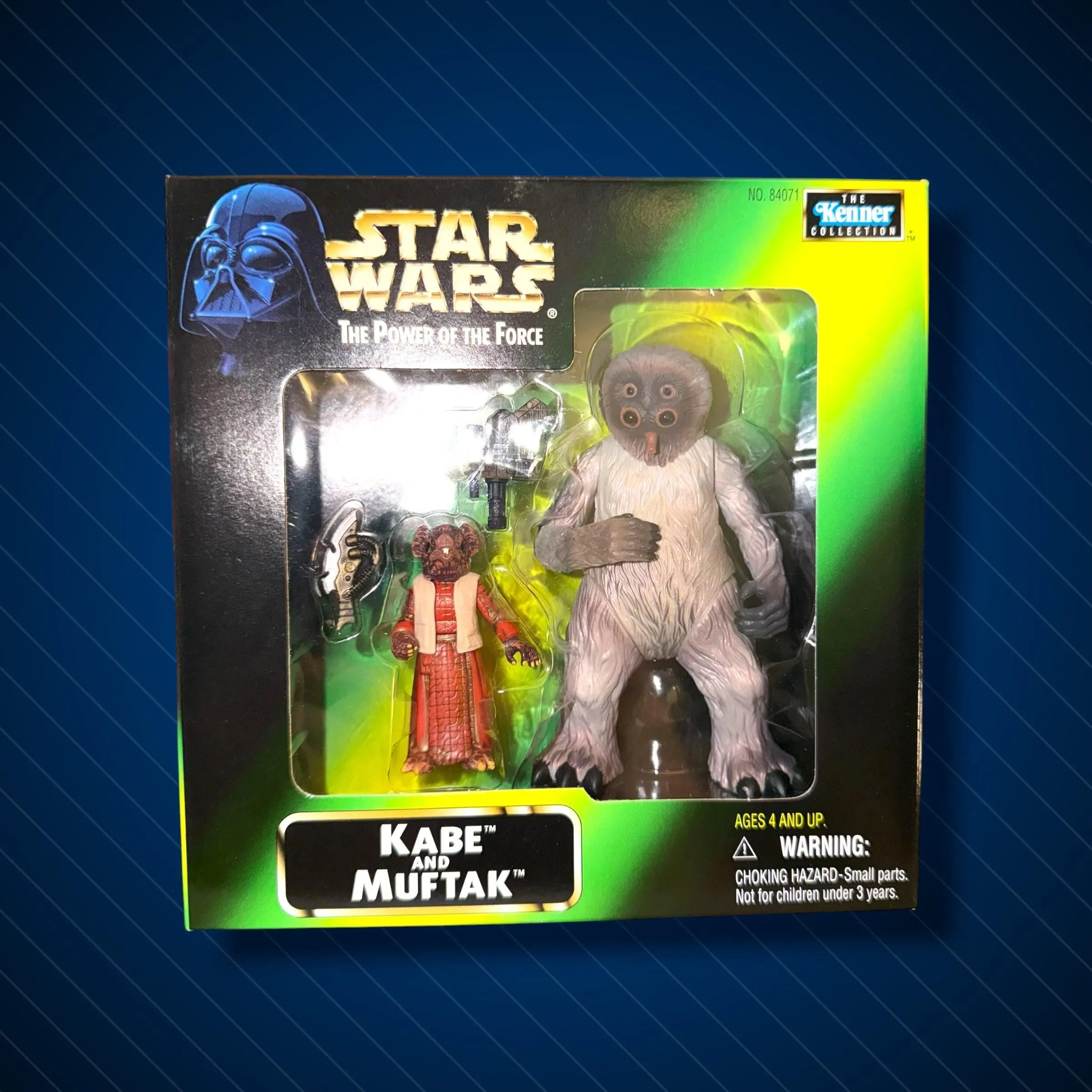 Star Wars The Power of the Force Kabe and Muftak limited Action Figur.