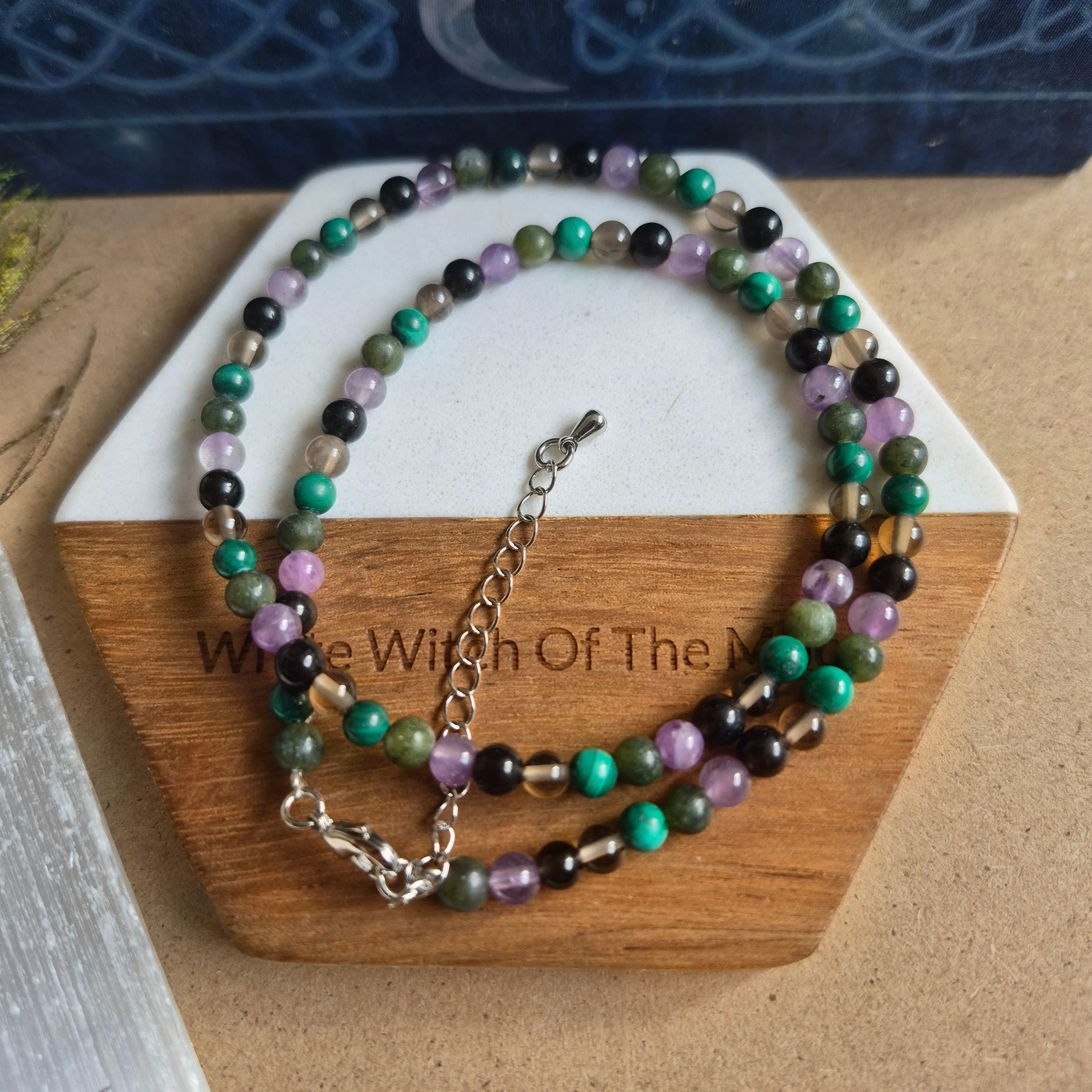 Curse Breaking Choker 4mm bead Necklace