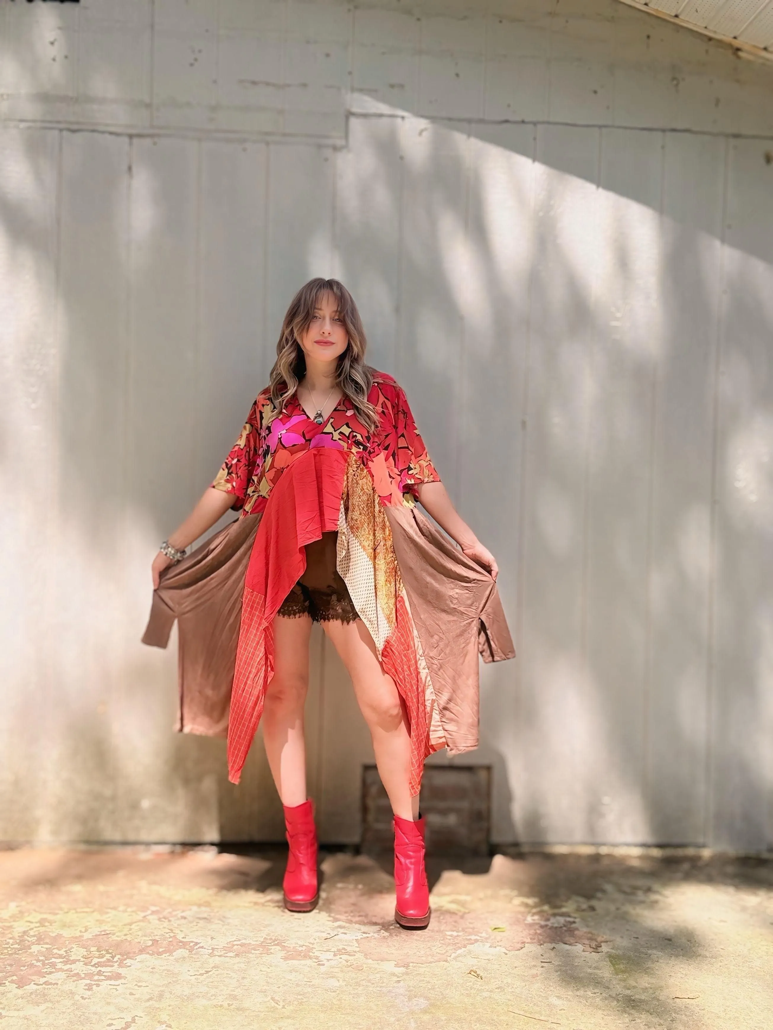 Phoenix Rising Colorful Tunic -XL/2X/3X
