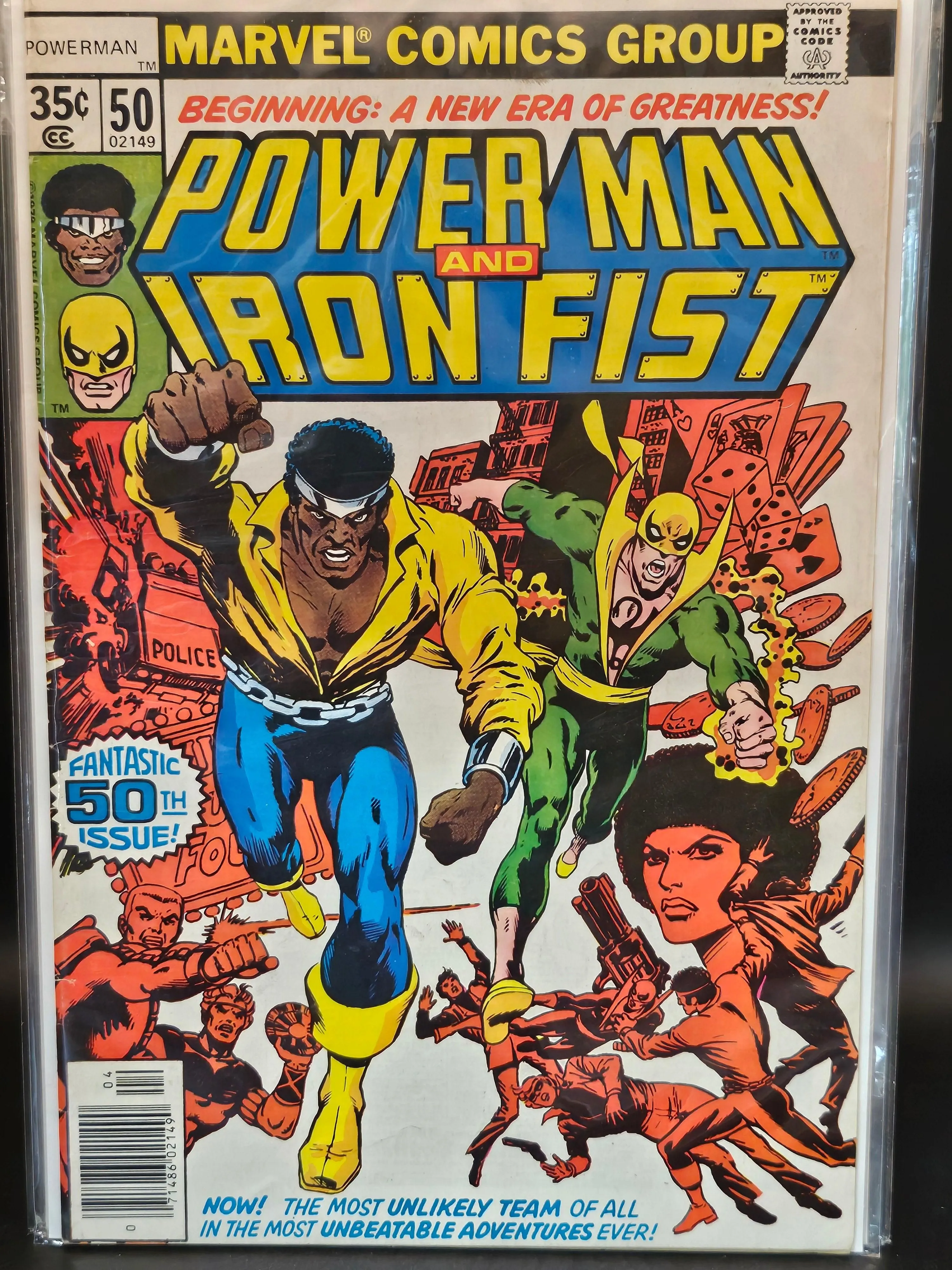 #50n Power Man and Iron Fist (1972 Hero for Hire)