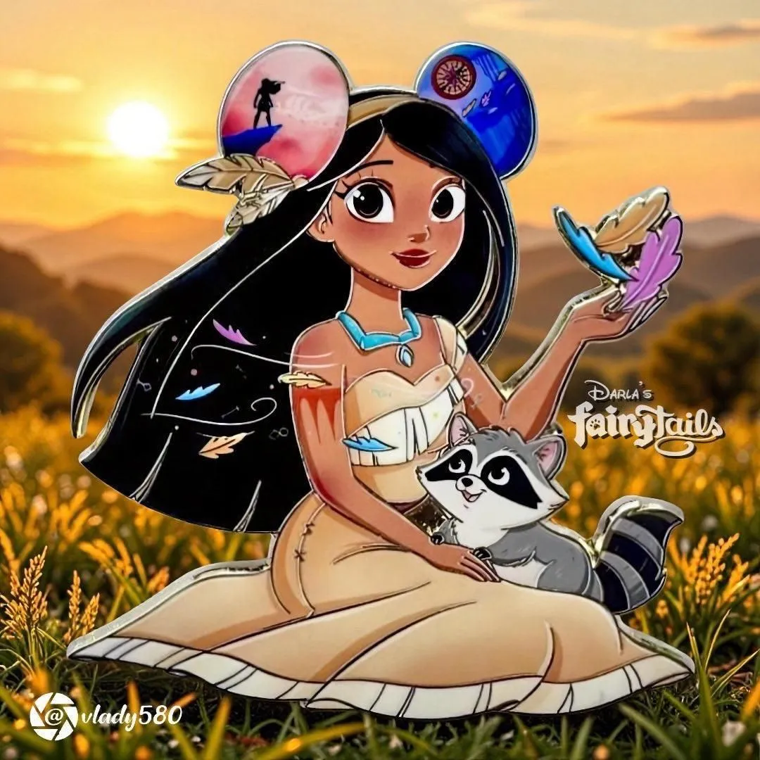 “We're All Ears" Pocahontas Fantasy Pin