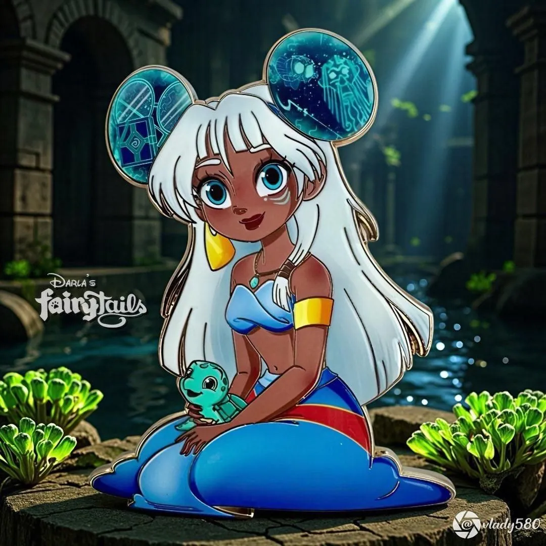 "We're All Ears" Kida Fantasy Pin