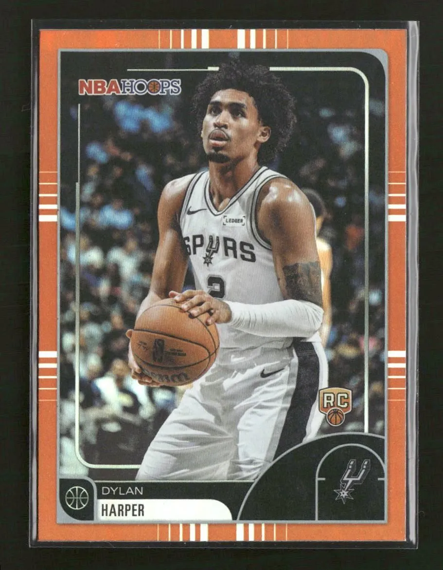 2025-26 Hoops Orange Hoops Dylan Harper Rookie #7