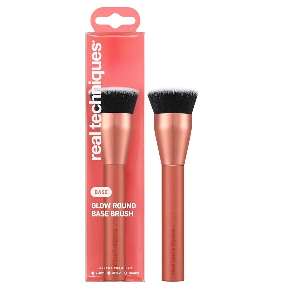 Real Techniques Glow Round Base Makeup Brush 126
